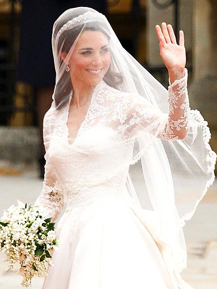 Kate's Alexander McQueen wedding gown was nothing short of perfection.